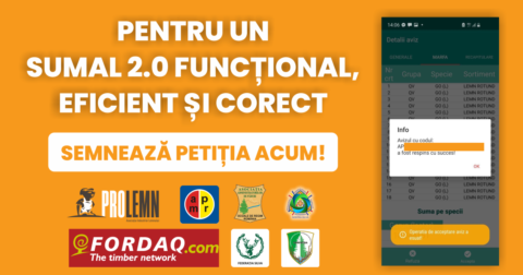 Petiție pentru un SUMAL 2.0 funcțional, eficient și corect - Prolemn